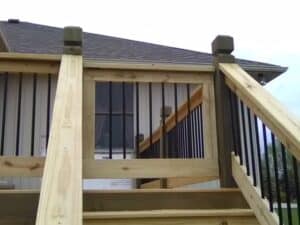 deck and railings